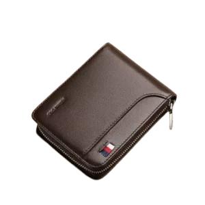 Bowesi NovaLayer – Minimalist Zipper Wallet with Bold Style”