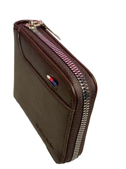 Bowesi NovaLayer – Minimalist Zipper Wallet with Bold Style”