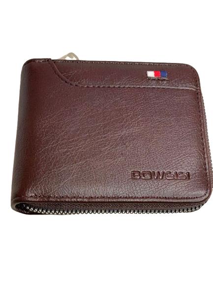 Bowesi NovaLayer – Minimalist Zipper Wallet with Bold Style”